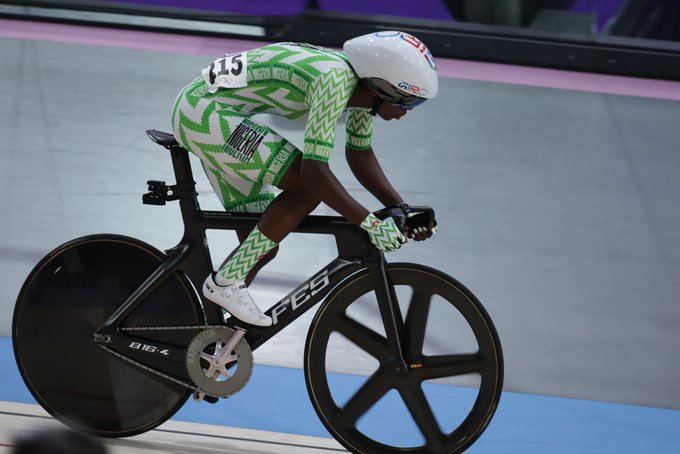 Olympic: German Team borrows Nigerian cyclist bicycle for track event