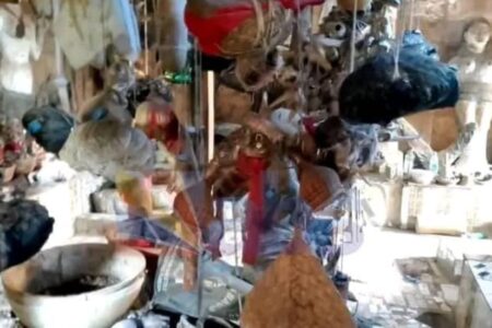 Govt seals shrine linked to Yahoo plus 