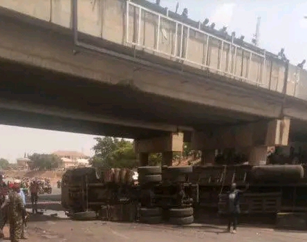 Another truck crashes in Abuja