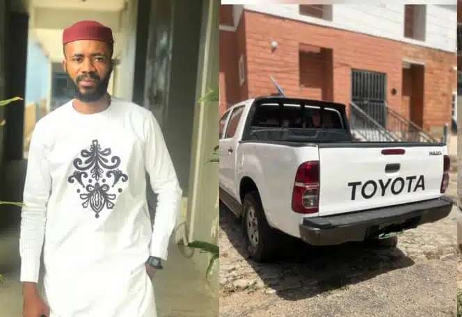 Man Raises Alarm As Police Officer Sells Stolen Hilux To Him