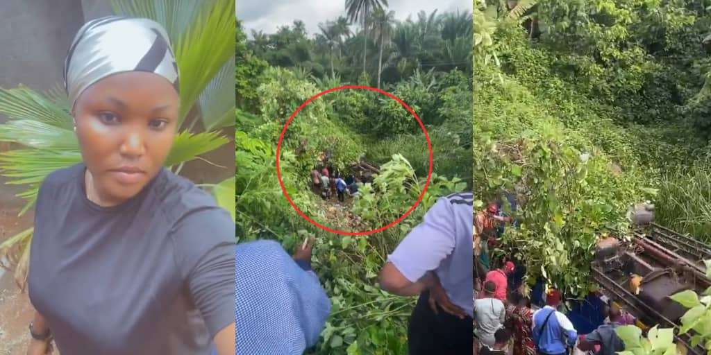 Lady Narrates Tragedy As Driver Sleeps Off, Crashes Cow Truck (Video)