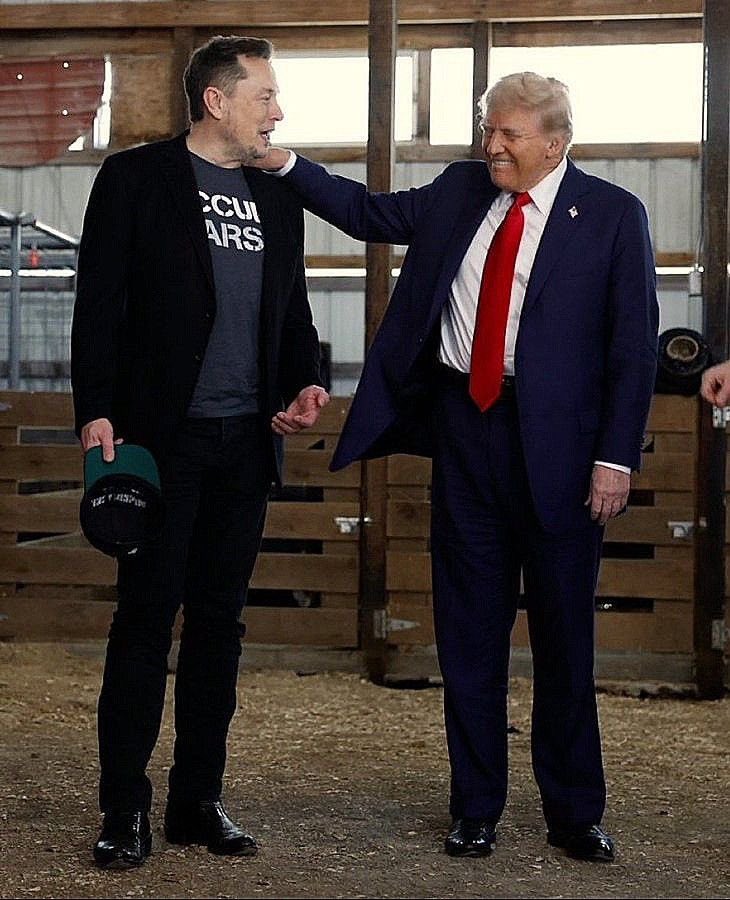 I Made Trump President Of US – Elon Musk Blows Hot