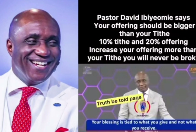 Why Offerings Should Be 20% Bigger Than Your Tithes – Pastor Ibiyeomie (Video)